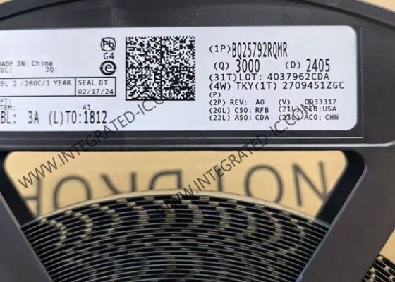 BQ25792RQMR Circuito Integrato Chip Caricabatterie Buck-Boost da 5A con Selettore Dual-Input