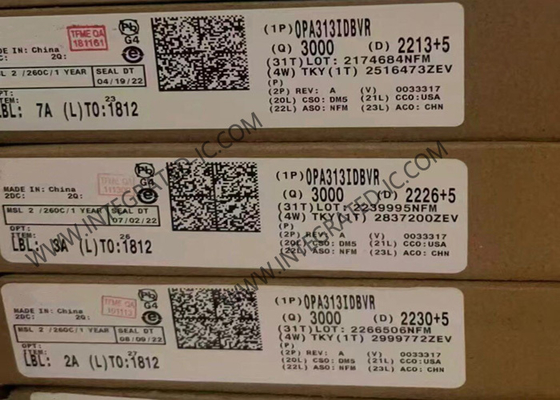 OPA313IDBVR chip di circuito integrato singolo 5.5V 1MHz 50μA amplificatore operativo RRIO