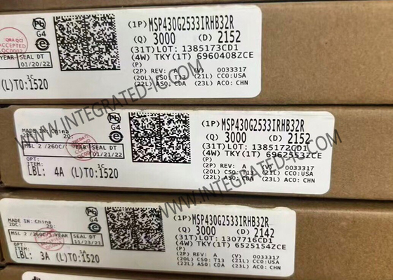 MSP430G2533IRHB32R Microcontrollore MCU 16Bit MCU 16MHz Microcontrollori a segnale misto