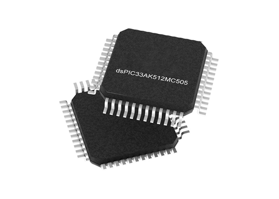 DSPIC33AK512MC505-I/PT Microcontrollore MCU DSC a 32 bit ad alte prestazioni con PWM ad alta velocità