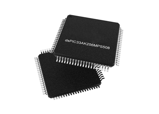 Microcontrollore MCU DSPIC33AK256MPS508-I/PT ad alta larghezza di banda DSC da 200 MHz con 512 KB di memoria Flash per programmi