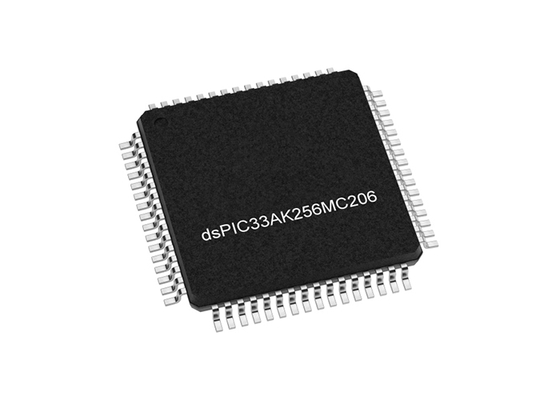 DSPIC33AK256MC206-I/PT Microcontrollore MCU DSPIC33A Controller di segnale digitale di base con PWM ad alta velocità