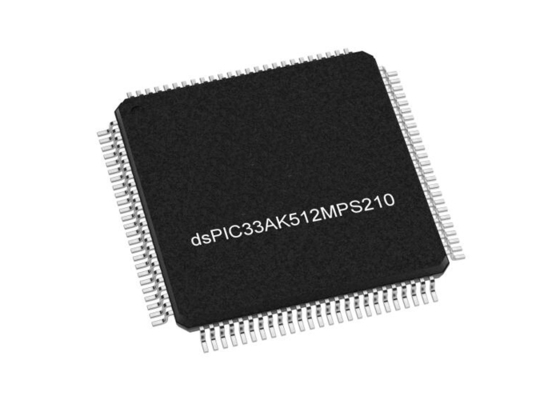 DSPIC33AK512MPS210-I/PT Microcontrollore MCU 32Bit DSC 200MHz Controller di segnale digitale