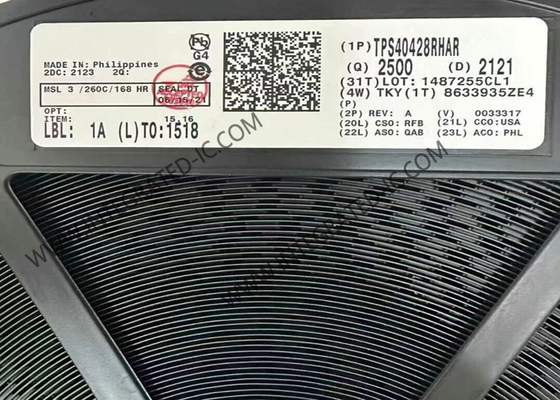 TPS40428RHAR Circuito integrato Chip Controller driverless sincrono buck a 2 fasi