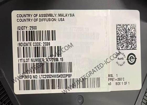 LTC2052HVIS Circuito Integrato Chip Amplificatori Operazionali SOIC14 Quad Zero Drift Op Amps