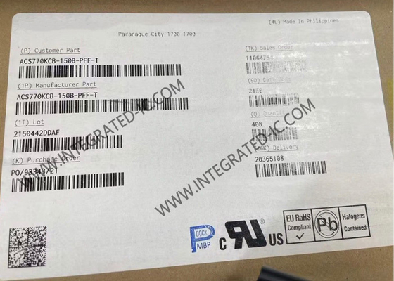IC sensore ACS770KCB-150B-PFF-T 150A IC sensore di corrente potenziata termicamente