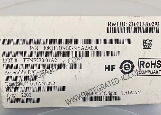 88Q1110-B0-NYA2A000 Ethernet IC 1,25 Gbps Low Power Automotive Ethernet PHY