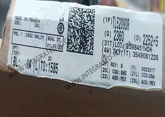 Circuito integrato TL5209DR Regolatore di tensione a basso rumore e bassa caduta di tensione da 500mA con spegnimento