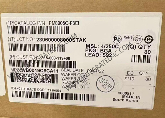 PM8005C-F3EI Circuito Integrato Chip 36 porte SAS Expander 6GB I/O Expander BGA592