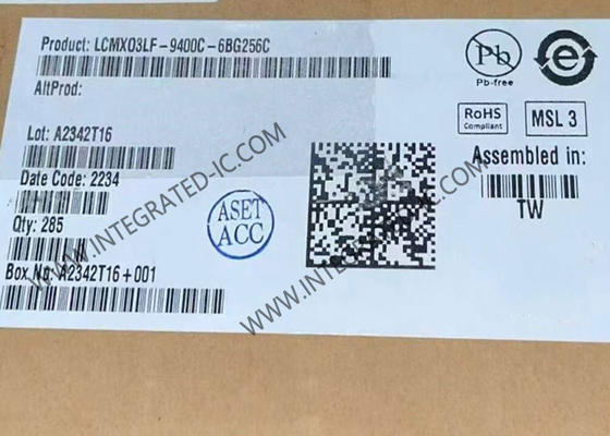 Chip del chip 256-LFBGA IC del circuito integrato di MachXO3 FPGA IC LCMXO3LF-9400C-6BG256C