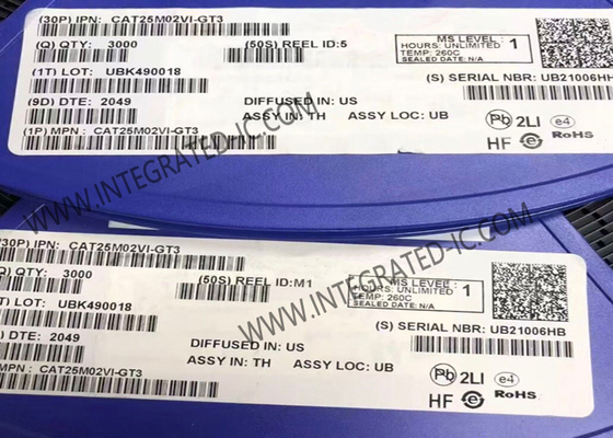 CAT25M02VI-GT3 Chip IC di memoria EEPROM da 2Mbit IC di memoria seriale con interfaccia SPI