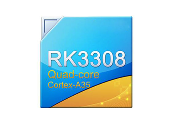 RK3308J AI Processor Chip Quad Core ad alte prestazioni 64 bit AIoT Processore per interazione vocale intelligente