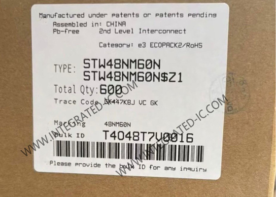 STW48NM60N Circuito Integrato Chip 600V MDmesh II MOSFET di potenza a canale N