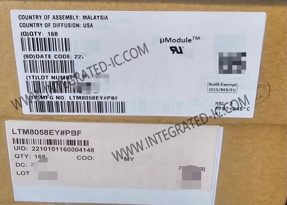 LTM8058EY Chip di circuito integrato isolato μModule DC DC Converter BGA38 Modulo isolato