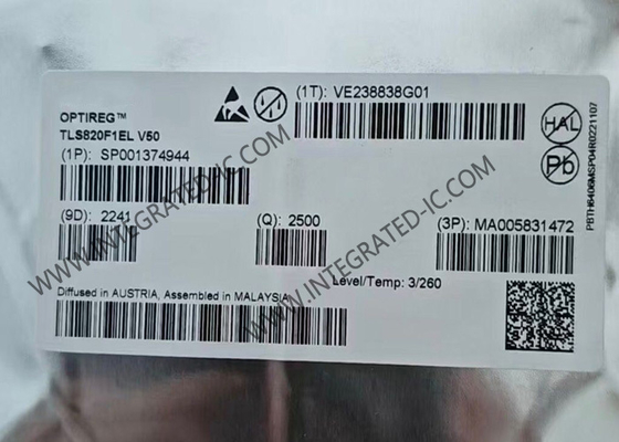 Circuito integrato TLS820F1ELV50 Regolatore di tensione lineare a basso dropout ad alte prestazioni