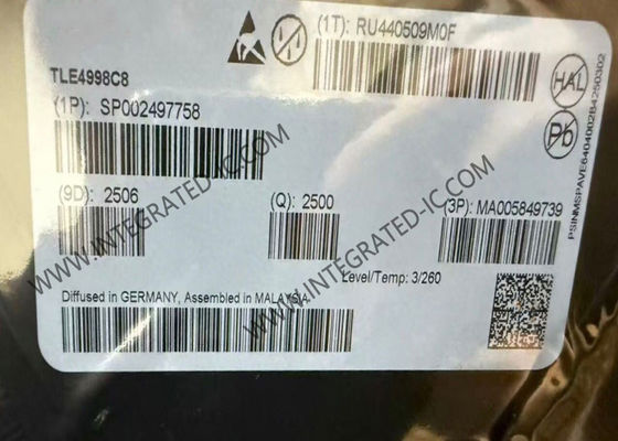 Sensore IC TLE4998C8 XENSIV™ Sensore Hall Lineare Programmabile Pacchetto TDSO-8