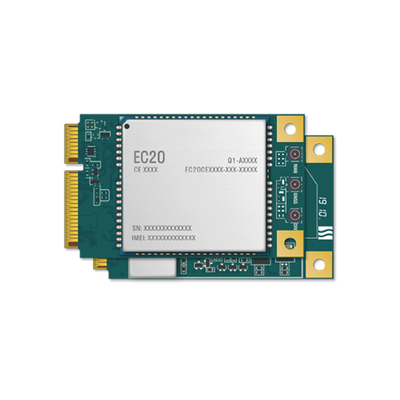 Modulo di comunicazione wireless EC20CEHCLG-MINIPCIE-C, modulo LTE Cat 4 ad alta precisione con interfaccia Mini PCIe