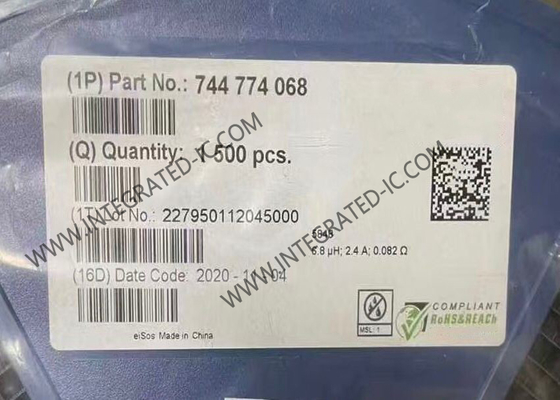 744774068 Chip a circuito integrato 2.4A 6.8uH 82mΩ Induttori di potenza