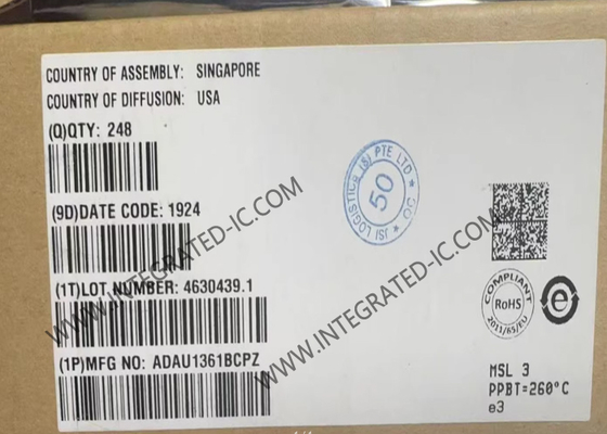 ADAU1361BCPZ chip di circuito integrato stereo a bassa potenza 96 kHz codec audio a 24 bit con PLL integrato