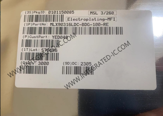 MLX90316LDC-BDG-100-RE Sensore IC Triaxis Sensore di posizione rotante principale IC SOIC8