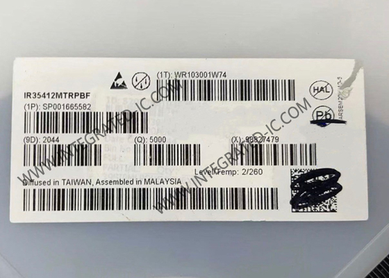 IR35412MTRPBF Circuito integrato chip gate driver Multiphase controller 40-QFN IMVP8