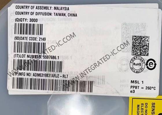 ADM6319B31ARJZ Circuito integrato Chip Circuiti di supervisione con Watchdog e Reset manuale