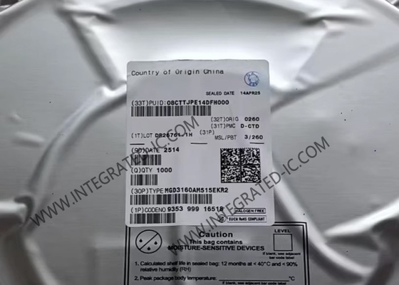 MGD3160AM515EKR2 Chip di circuito integrato 15A Advanced Gate Driver per MOSFET SiC