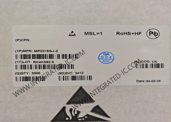 Circuito integrato MP2315GJ, chip, convertitore step-down sincrono 3A 24V TSOT-23-8