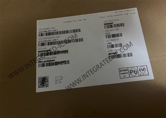 Sensore ACS710KLATR-12CB-T IC Sensore di corrente a 120 kHz con rilevamento integrato di sovra corrente