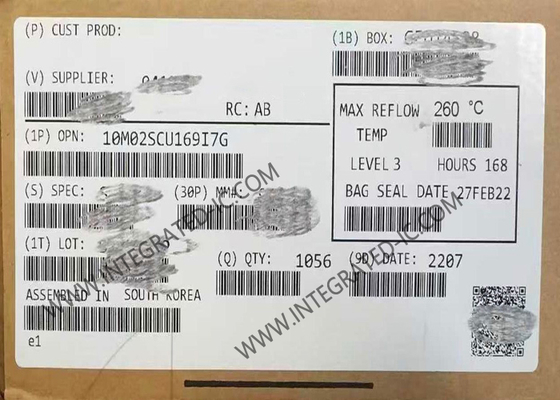 10M02SCU169I7G Field Programmable Gate Array MAX 10 FPGA Chip di logica programmabile LFBGA169