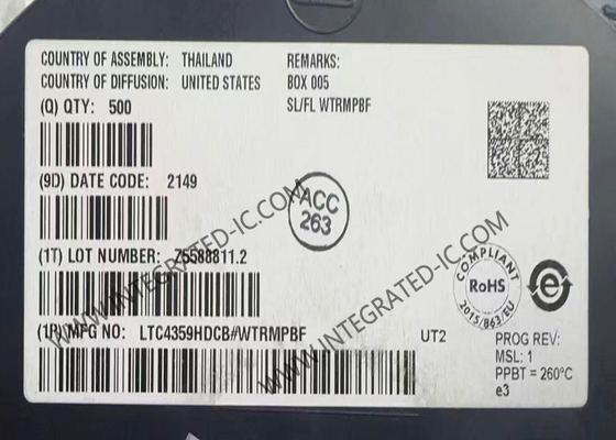 LTC4359HDCB Chip di circuito integrato da 4V a 80V Controller di diodo ideale DFN6
