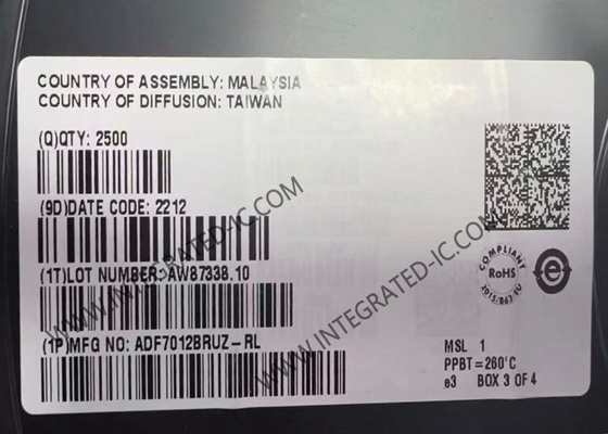 ADF7012BRUZ Modulo di comunicazione wireless Multichannel ISM Band FSK/GFSK/OOK/GOOK/ASK Trasmettitore
