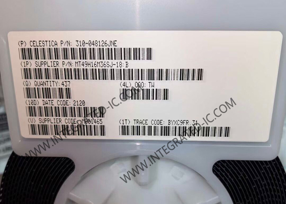 MT49H16M36SJ-18:B Chip IC di memoria 576Mbit CIO RLDRAM 2 DRAM Memory IC FBGA144
