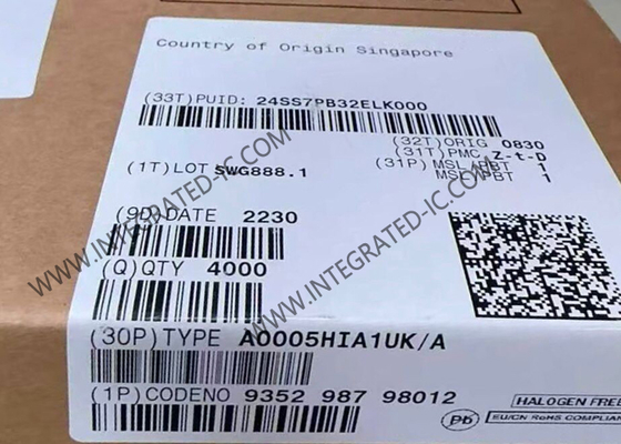 A0005HIA1UK Circuito Integrato Chip Caricatore Driver Chip Pacchetto BGA