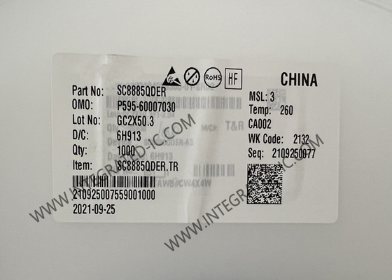 SC8885QDER Chip di circuito integrato sincrono bidirezionale di controllo del caricabatterie