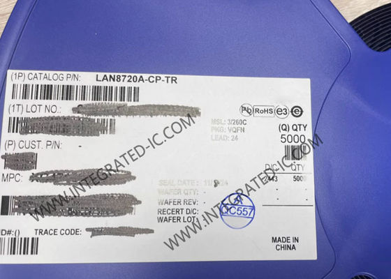 LAN8720A-CP-TR Ethernet IC RMII 10/100 Ethernet Transceiver con supporto HP Auto-MDIX