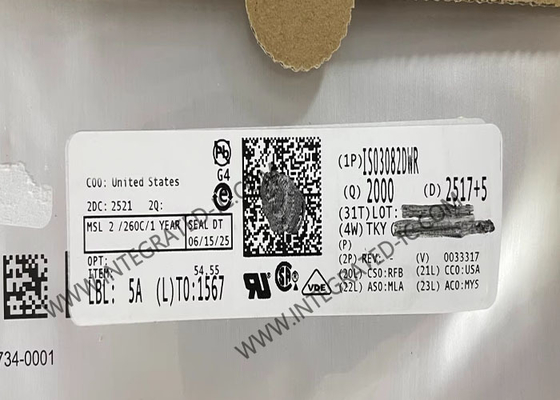 Circuito integrato ISO3082DWR, chip, ricetrasmettitore RS-485 e RS-422 isolato a 200 kbps