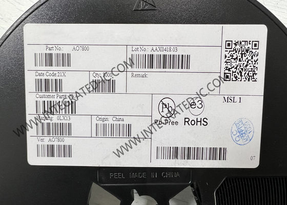 AO7800 Chip di circuito integrato 20V MOSFET a doppio canale N Transistor MOSFET a bassa tensione