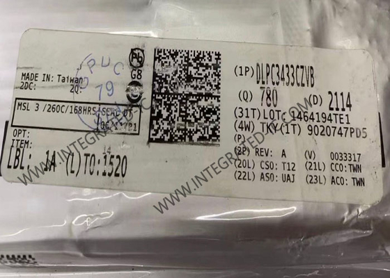 Circuito integrato DLPC3433CZVB, controller display ad alta risoluzione, package NFBGA-176