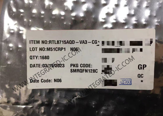 Modulo di comunicazione wireless RTL8715AQD-VA3-CG Wi-Fi IP Camera SoC Camera di rete wireless SoC