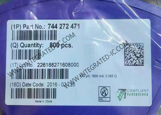 744272471 Chip di circuito integrato filtro di linea in modalità comune 470μH strangolazioni in modalità comune