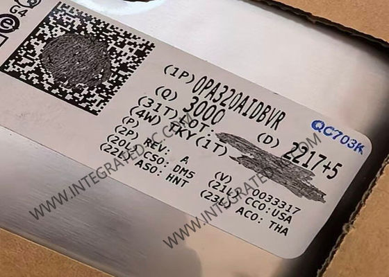 OPA320AIDBVR chip di circuito integrato di precisione 20MHz CMOS a basso rumore amplificatore operativo con spegnimento