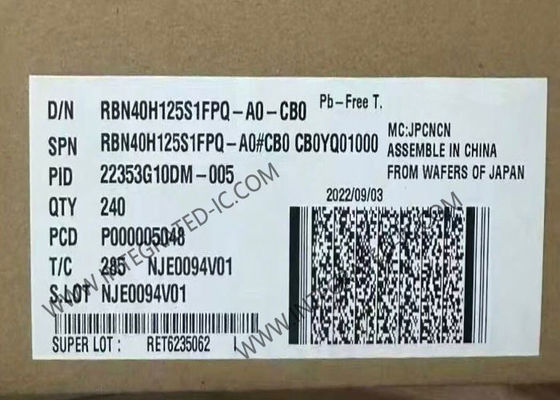 RBN40H125S1FPQ-A0 Circuito Integrato Chip IGBT Trench Transistor 1250V Through Hole