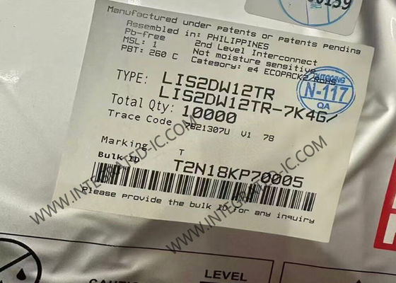 LIS2DW12TR Sensore IC Accelerometro a 3 assi ad alte prestazioni e bassissimo consumo LGA-12