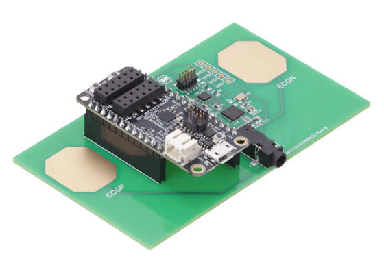 Scheda di espansione per la valutazione della piattaforma Feather Front End Interface di Embedded Solutions MAX30003WING2