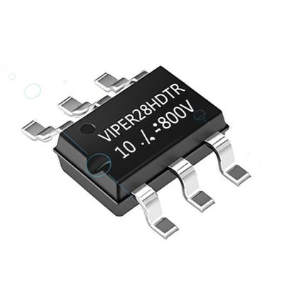 Chip a circuito integrato VIPER28HDTR Convertitore ad alta tensione con uscita 800V Potenza 20W e frequenza di commutazione 115kHz