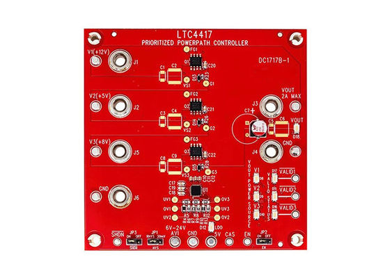 DC1717B Soluzioni incorporate PowerPathTM Power Distribution Switch Power Management Board