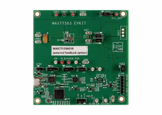 MAX77503AEVKIT Embedded Solutions Scheda di valutazione convertitore buck MAX77503A