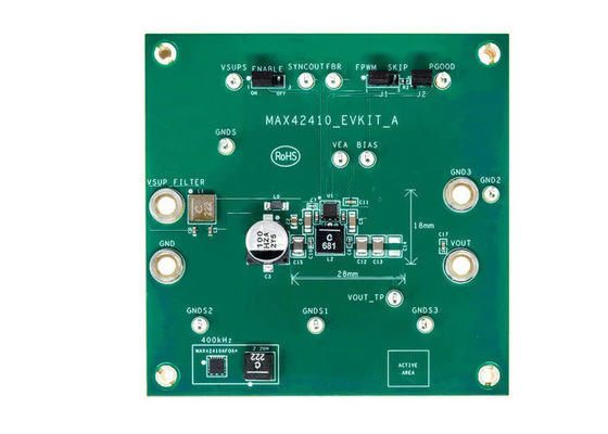 MAX42410EVKIT Scheda di valutazione convertitore buck sincrono da 4,5 V a 36 V per soluzioni embedded