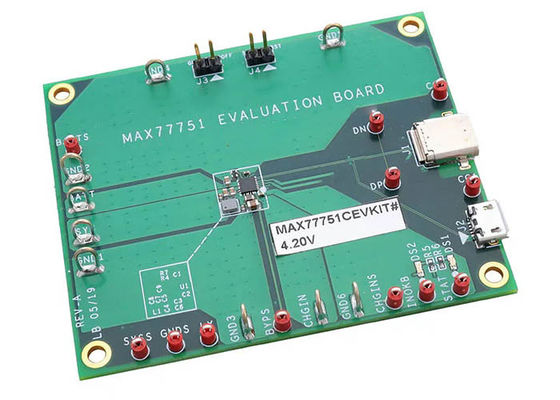MAX77751CEVKIT Embedded Solutions Scheda di valutazione caricatore autonomo USB Type-C 3.15A Standalone